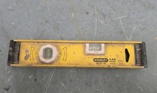 Vintage 12 inch Stanley Rabone 42-835 Spirit Level with multi angle feature 