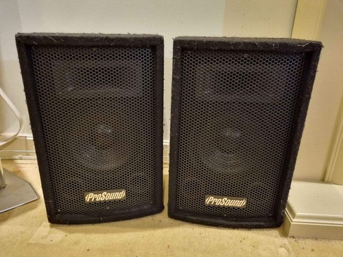 Pair prosound speakers - pair,