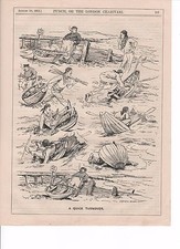 Vintage original Punch cartoon from 1921 - a quick turnover