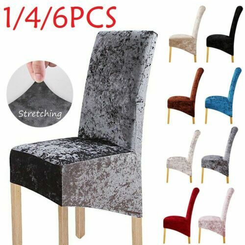 Crushed velvet dining chair - dining,