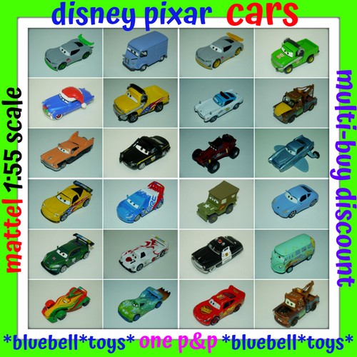 Disney cars die cast 55 - cars, 1:55
