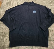 glenbrae jumper Blue 1/4 Zip