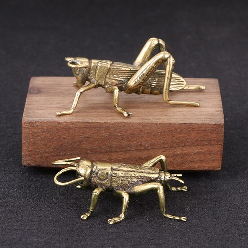 2pcs brass cricket statue - 2pcs,