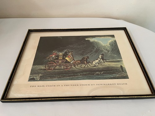 Vintage framed print the - of,
