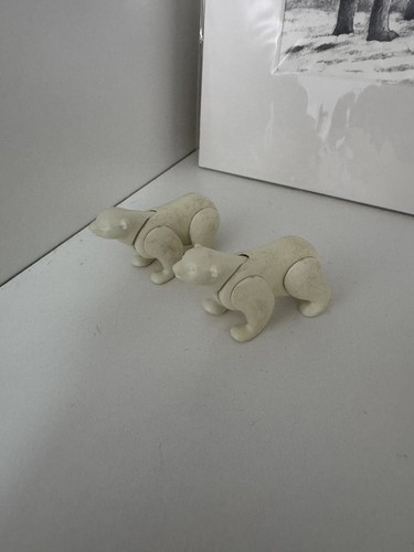 Vintage playmobil polar bears - vintage,