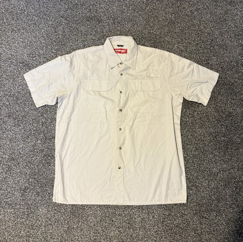 Wrangler shirt cream white - wrangler,