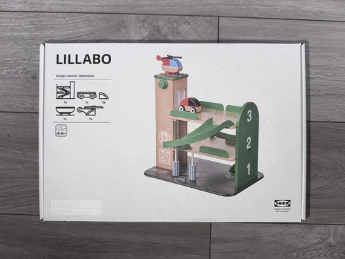 Ikea lillabo wooden toy car - wooden,