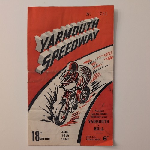Yarmouth hull speedway - v,