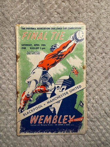 1948 cup final programme - fa,