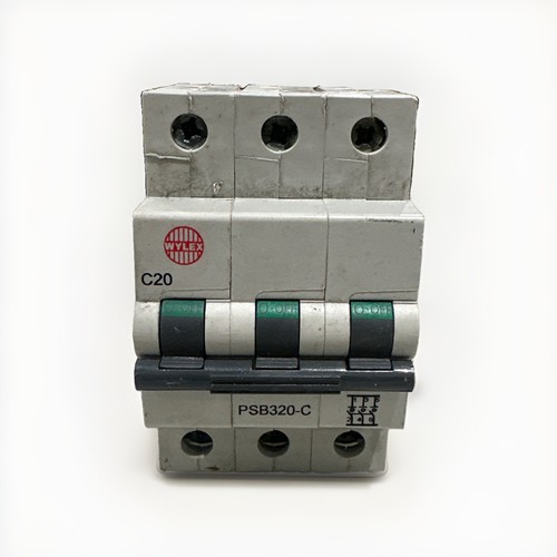 Wylex mcb amp triple - amp, pole