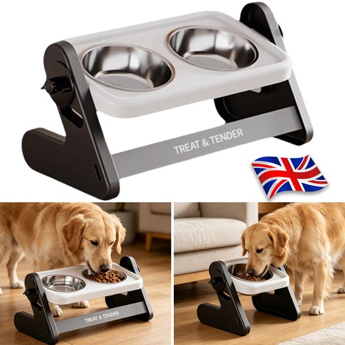 Adjustable elevated cat dog - adjustable,