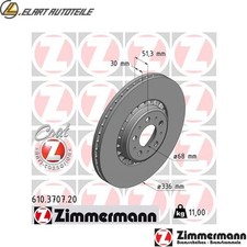 2x BRAKE DISCS 610.3707.20 FOR