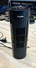 Keplin Mini Tower Fan with multiple settings, timers, LED light
