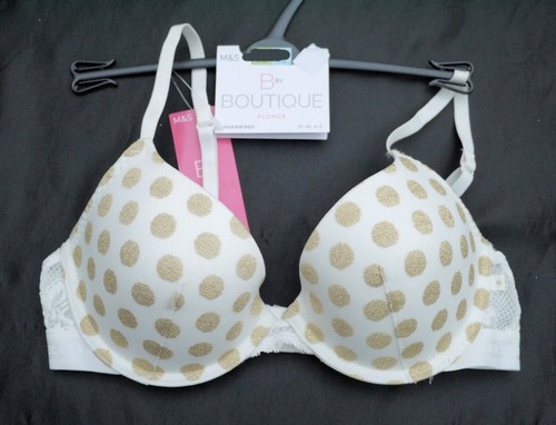 Boutique plunge bra 34c - m, &