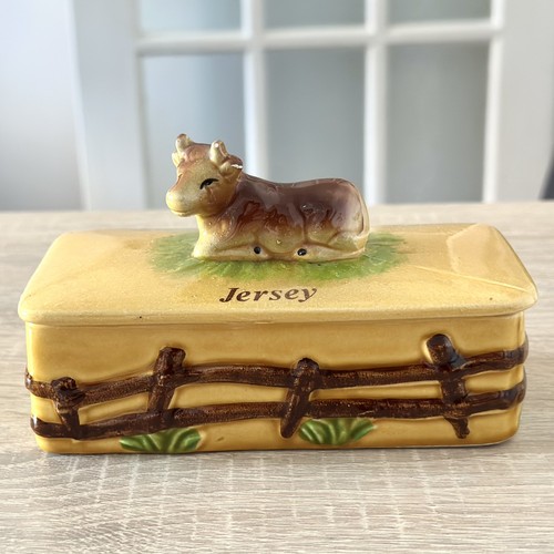 Vintage jersey cow figurine - jersey,
