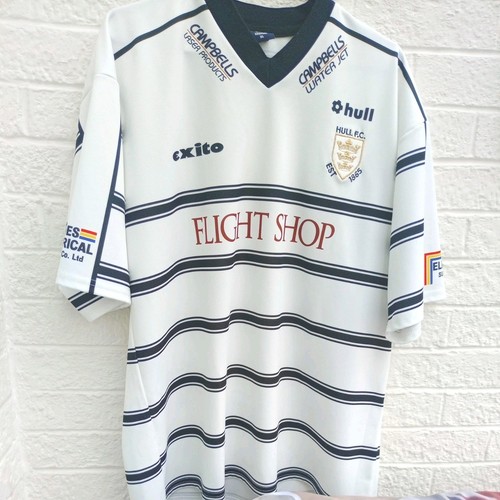 Hull rugby shirt vintage xl - fc,