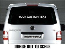  LARGE CUSTOM TEXT PERSONALISED VINYL DECAL CAR STICKER PROMOTIONAL business dub