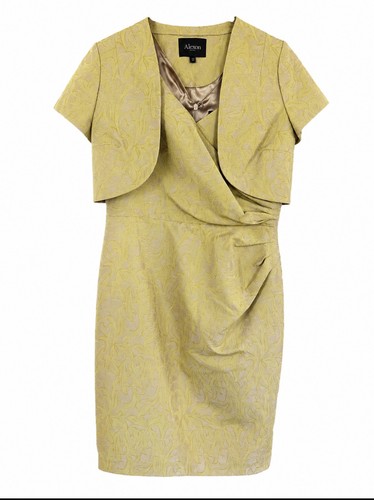 Alexon yellow jacquard - yellow,