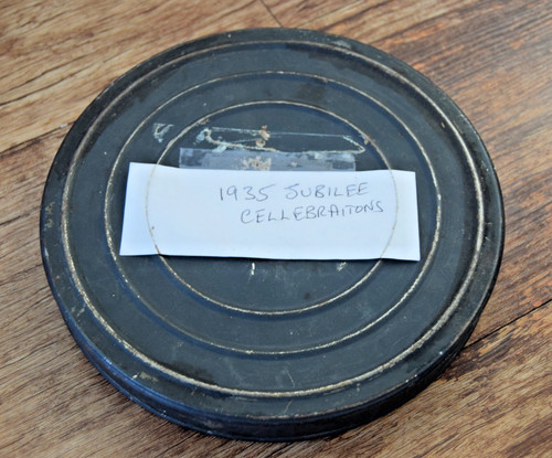Vintage 16mm cine film - in, tin