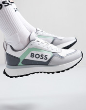 BOSS Trainers Mens White