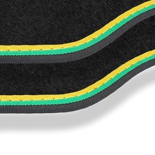 To fit Nissan Micra 2002 - 2010 Black Boot Mat [C]