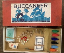 Buccaneer Board Game Vintage
