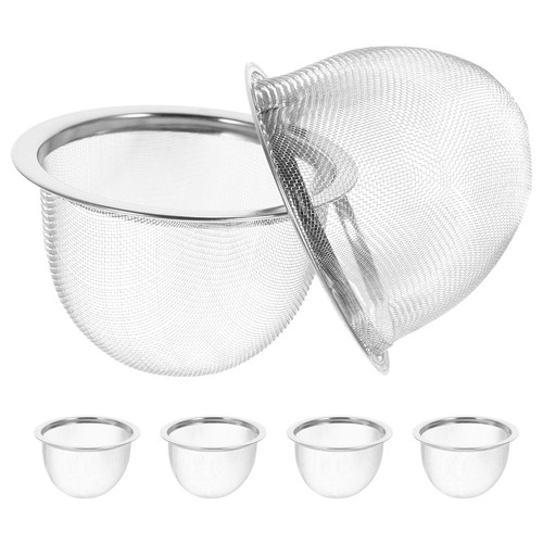 6pcs stainless steel - 6pcs, tea