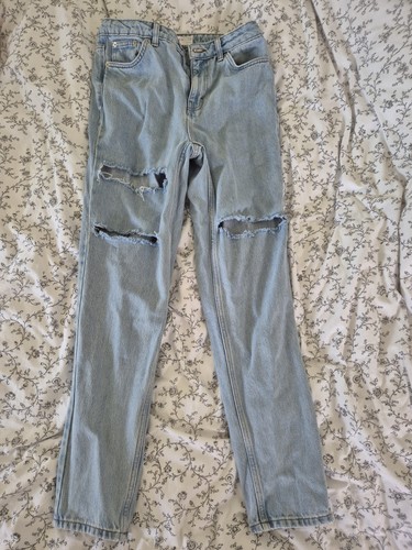 Topshop mom fit ripped - topshop,