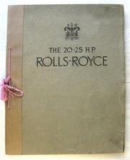 ROLLS ROYCE 20-25hp Car Sales