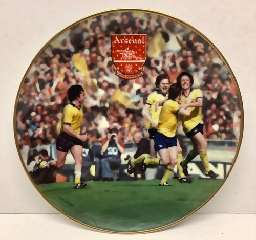 Arsenal danbury mint plate - arsenal,