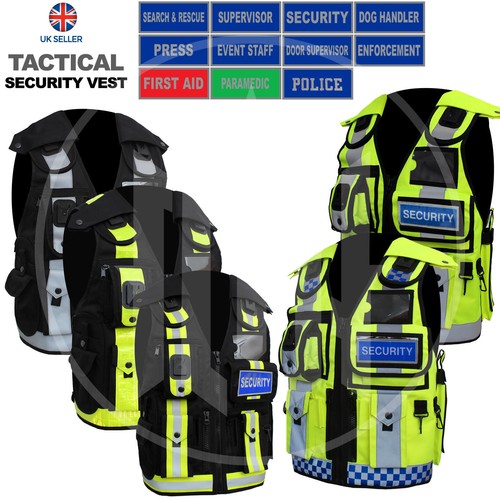 Viz security vest - hi, tactical