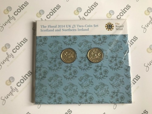 Royal mint pound coins - royal, 1