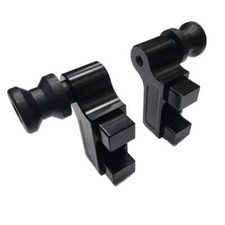 Black motorcycle paddock stand - black,