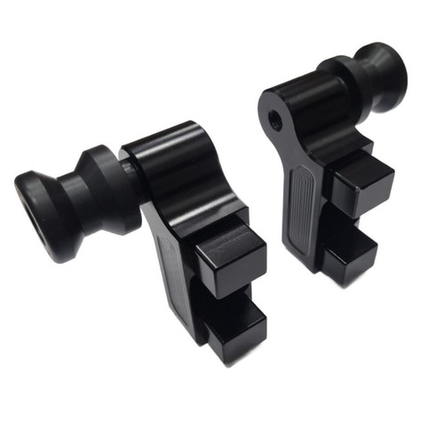 Black motorcycle paddock stand - black,