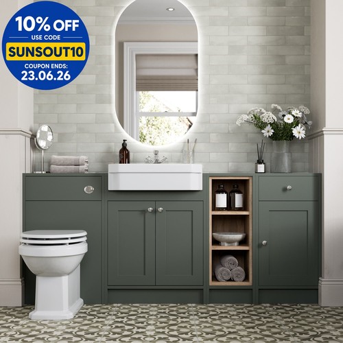 1820mm vanity unit back - vanity,