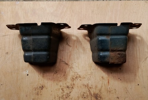 Rear bumper crash cans - zs,