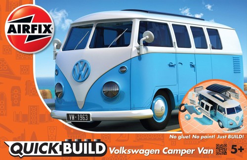 Airfix j6024 camper van - airfix, vw