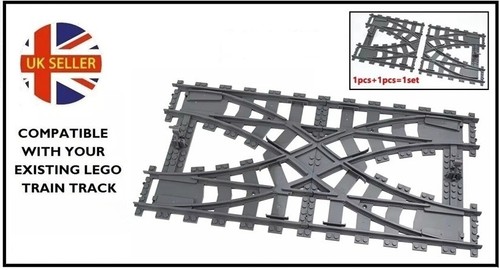 Double switch lego - double, tram
