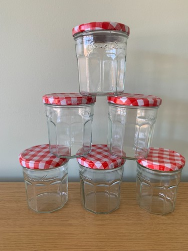 Bonne maman glass jam jars - x,