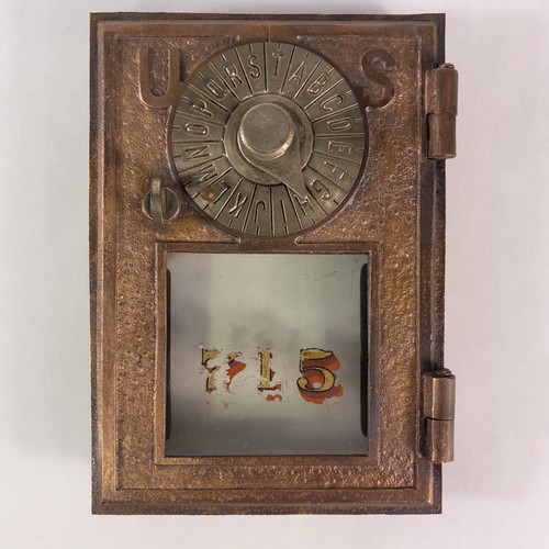 Antique post office - box, door