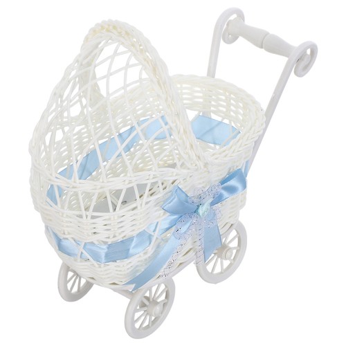 Sky blue reusable wicker baby - sky,