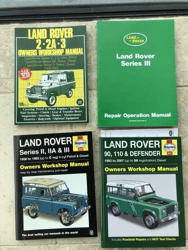 Land rover workshop - 4x,