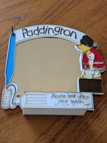 Paddington bear mirror and - mirror,