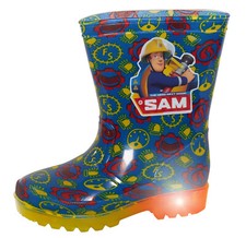 Fireman Sam Wellies Boys Light