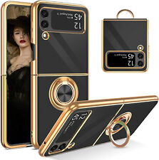For Samsung Galaxy Z Flip7 6 5 4 3 5G Shockproof Ring Holder Phone Case Cover UK