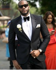 Workwear Black Wedding Tuxedo