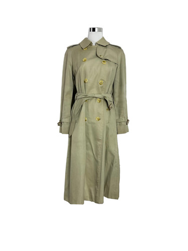 Vintage burberry trench coat - trench,