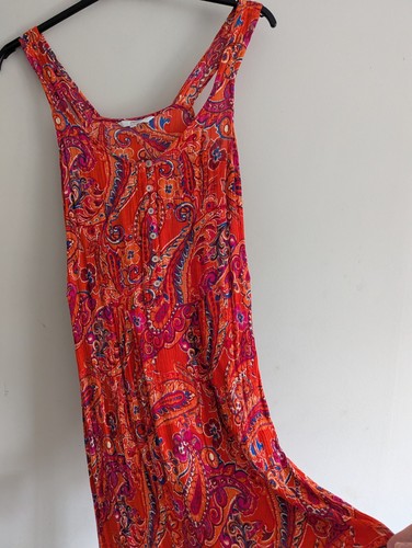 Next vibrant orange - , paisley
