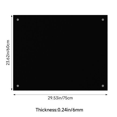 Kitchen glass splashback - kitchen,