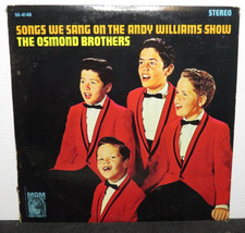 THE OSMOND BROTHERS SONGS WE